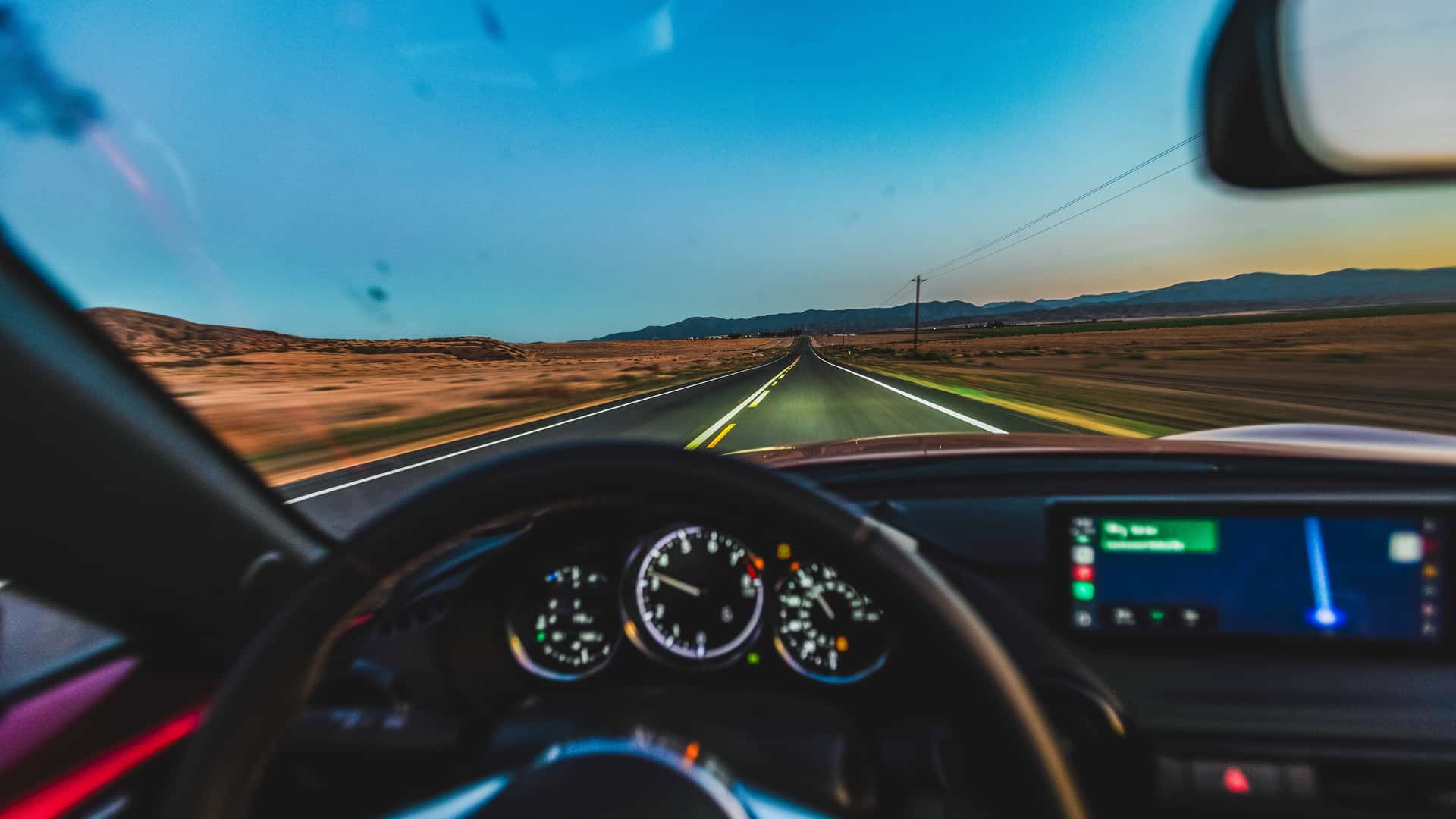 Perjalanan Jalan Raya Mazda Miata California