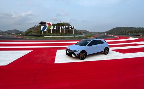 Geber Hyundai Ioniq 5 N di Sirkuit Mandalika, Sukses Berikan Respon Natural