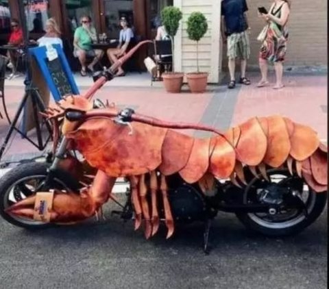 8 Foto Stang Motor yang Dimodifikasi Unik, Justru Bikin Pengendara Repot.