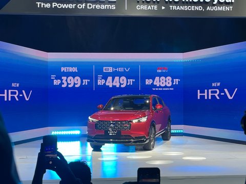 Honda HR-V Hybrid Meluncur di RI, Harga Mulai Rp 449 Juta