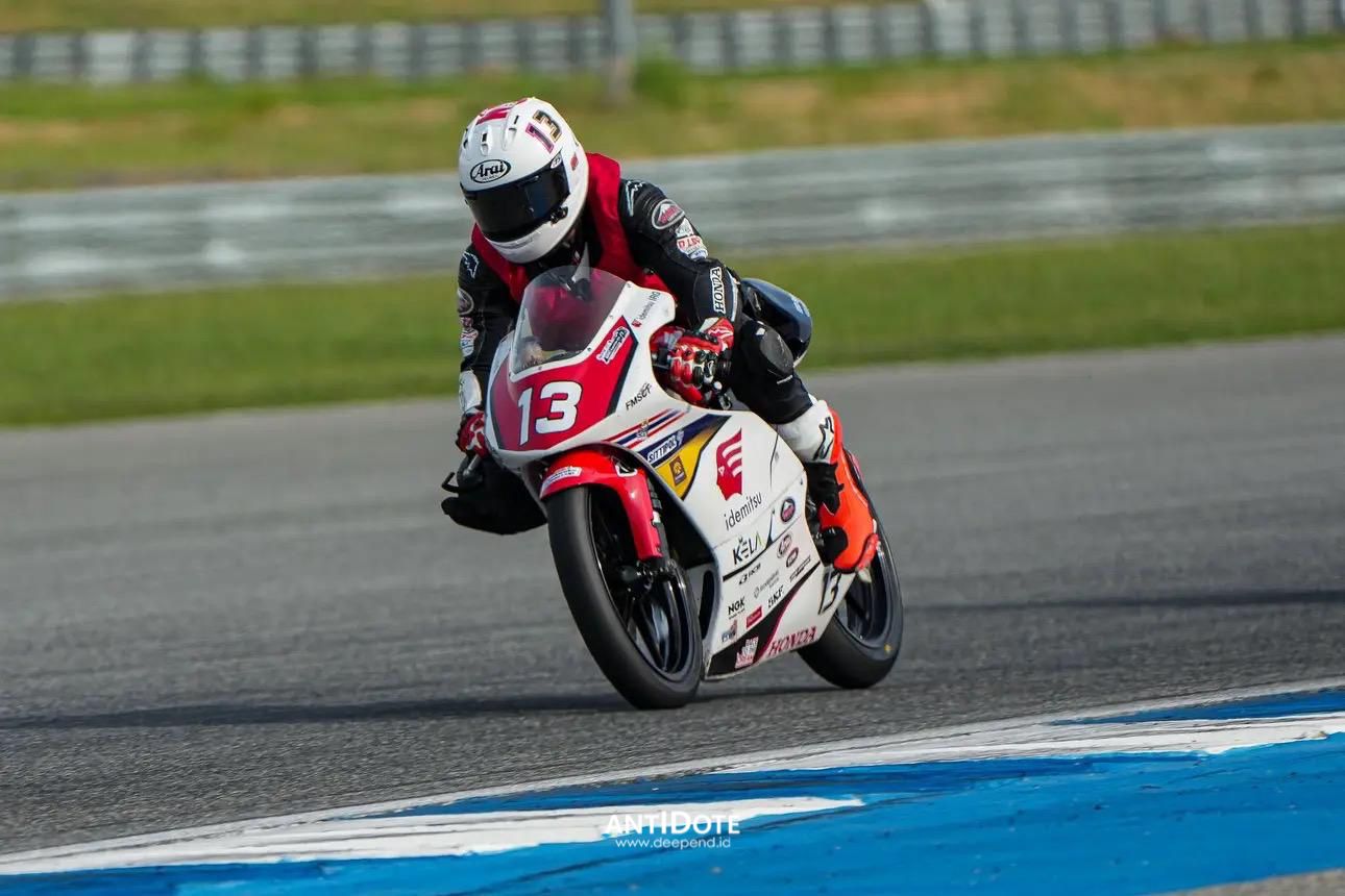 Honda Thailand Talent Cup Astra Honda Racing Team – BINTANG PRANATA SUKMA RAIH PODIUM!