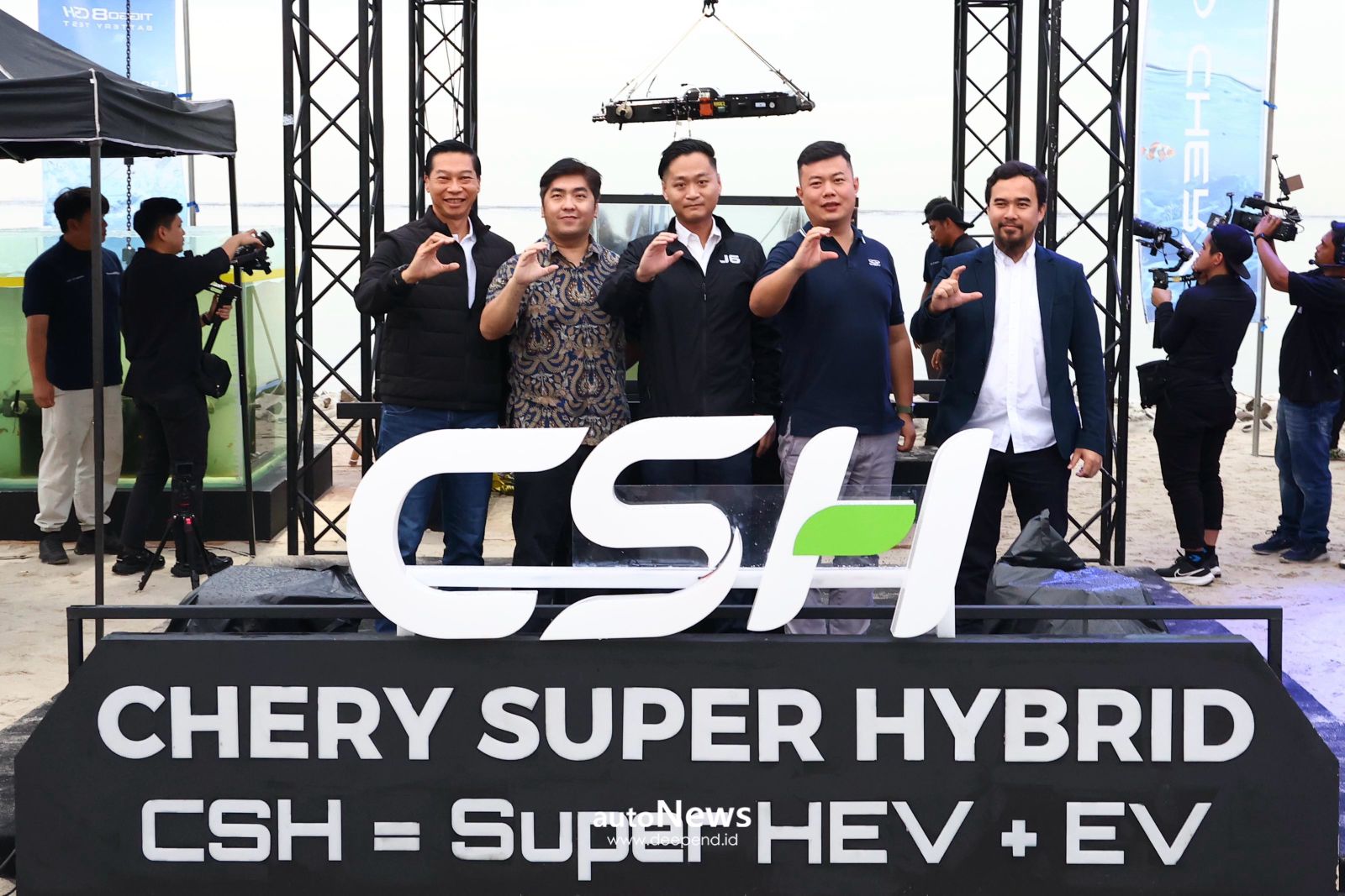 Chery Safety Day Chery Tiggo 8 CSH – DIRENDAM 55 JAM, BATERAINYA TETAP HIDUP
