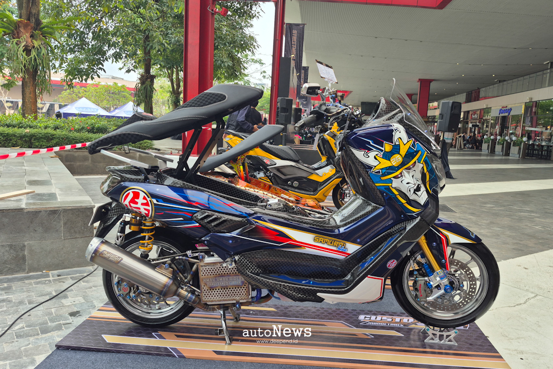 Modifikasi Skutik Inspirasi Modifikasi CustoMAXI 2025 Jabodetabek – IDE GILA, HASIL ELEGAN