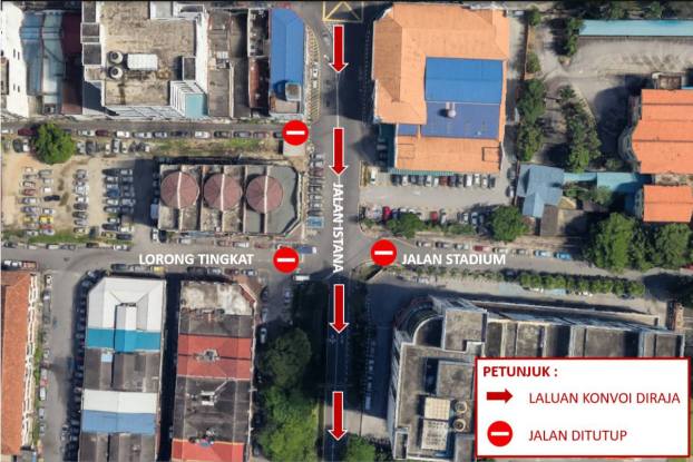 Raja Muda Selangor royal wedding Klang road closure-2