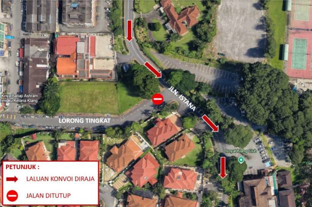 Raja Muda Selangor royal wedding Klang road closure-3