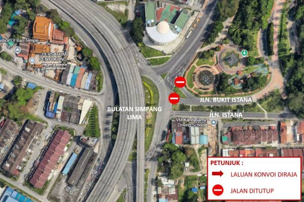 Raja Muda Selangor royal wedding Klang road closure-6