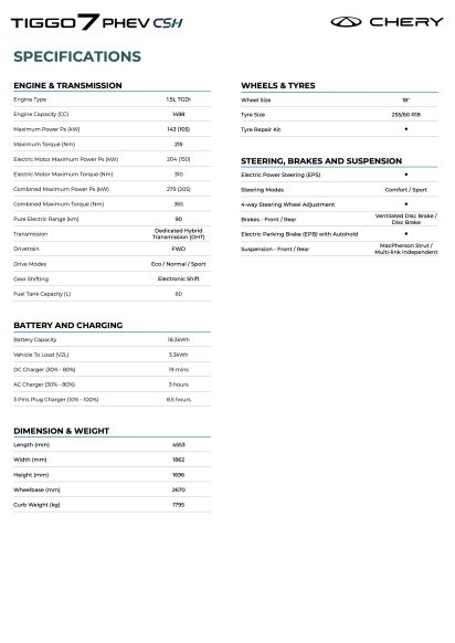 2025 Chery Tiggo 7 PHEV specs-1