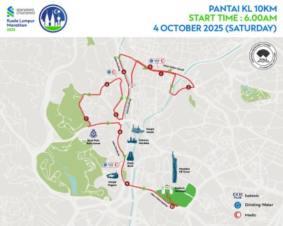KLSCM 2025 10KM Route