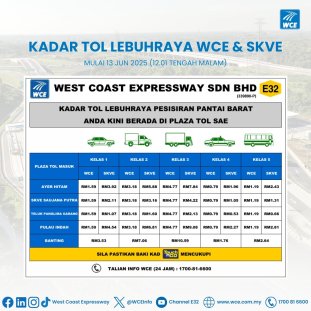 WCE Section 2 toll rate-1
