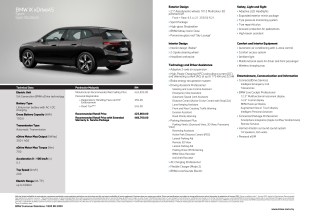 2025 BMW iX xDrive45 Sport Malaysia spec sheet-2