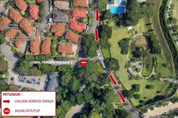 Raja Muda Selangor royal wedding Klang road closure-4