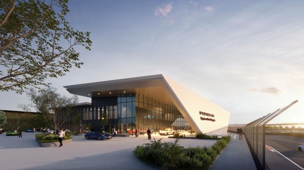 Porsche Experience Centre Singapore render 3