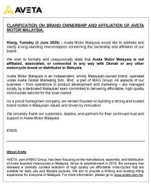 Aveta Demak Press Statement