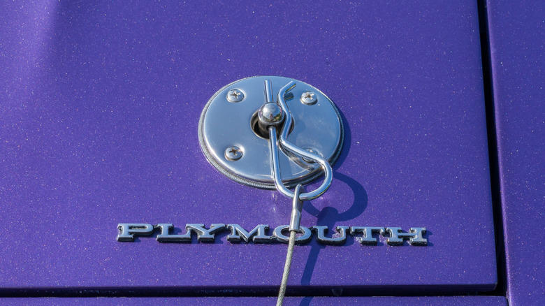 Why Do Some Muscle Cars Have Hood Pins? Here's What They're For