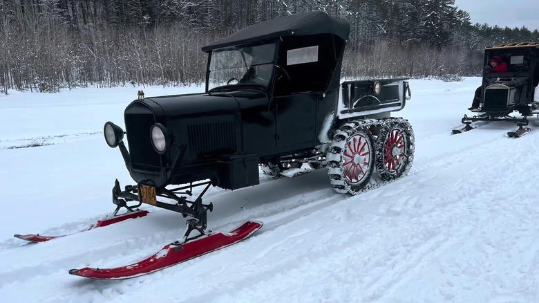 Ford Model T Snowmobiles Were Real, And They Still Exist Today