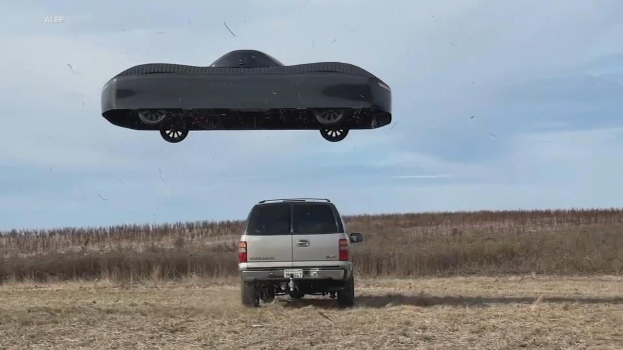 Flying car draws attention at 2025 Silicon Valley Auto Show: Here's a look
