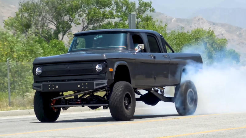 Dodge Power Wagon Rips With Hellcat Power