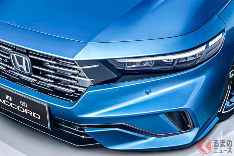ホンダ新「アコード“スポーツ”」公開！ 約360万円の「全長5m級セダン」は日本でも可能性アリ？ 1年ぶり顔面刷新のマイチェンモデルとして中国仕様の「新モデル」登場に期待