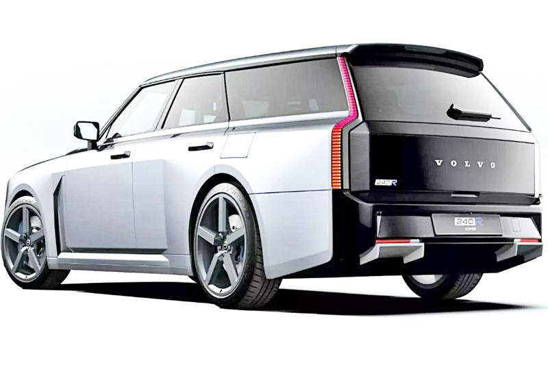 ノスタルジー爆発の「ボルボ200シリーズ」が未来仕様で復活！「240R」という名の電動モンスターが現る