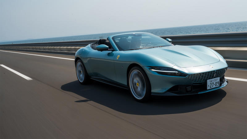 フェラーリ・ローマ スパイダー（FR/8AT）【試乗記】