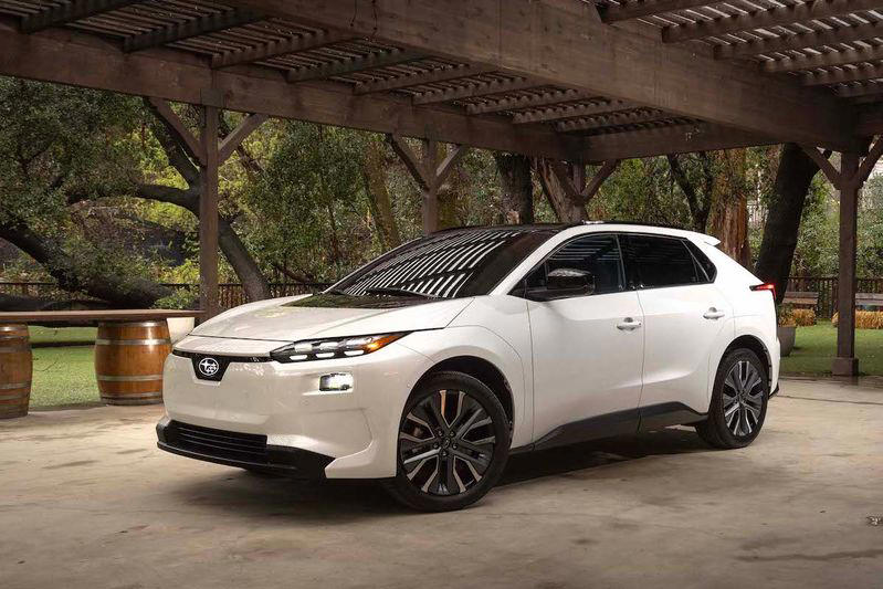 新型スバル・ソルテラ、ニューヨークでお披露目に 343psの新グレード追加