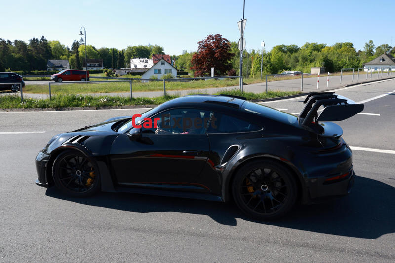 2026 Porsche 911 GT2 RS spied for the first time