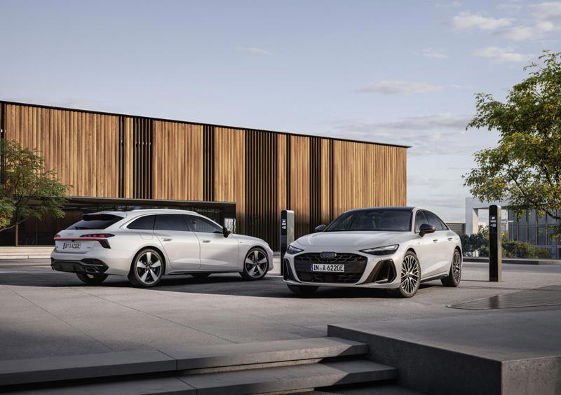 新型アウディA6シリーズのPHEVモデルをドイツ本国で発表。最大100kmのEV走行が可能