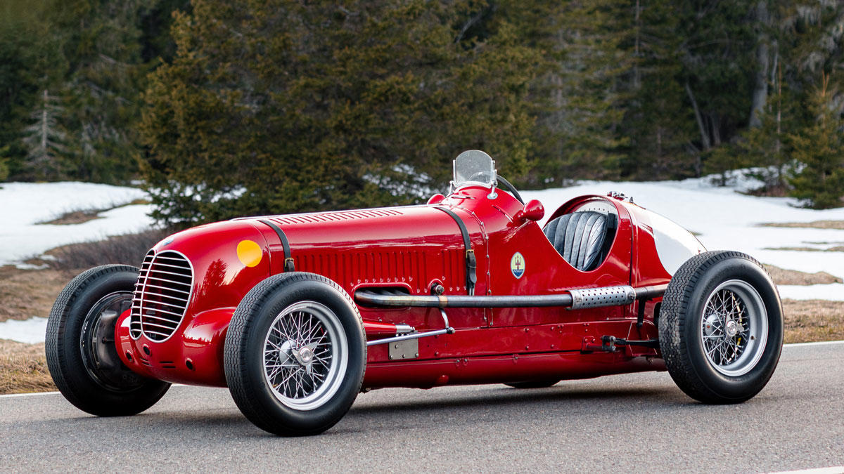 A 1936 Maserati 6CM Factory Works Racer in Photos