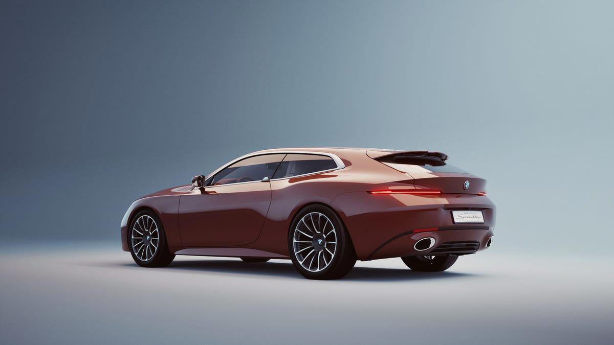 The BMW Concept Speedtop Is a Gorgeous Shooting Brake. It's Also Forbidden Fruit for Americans
