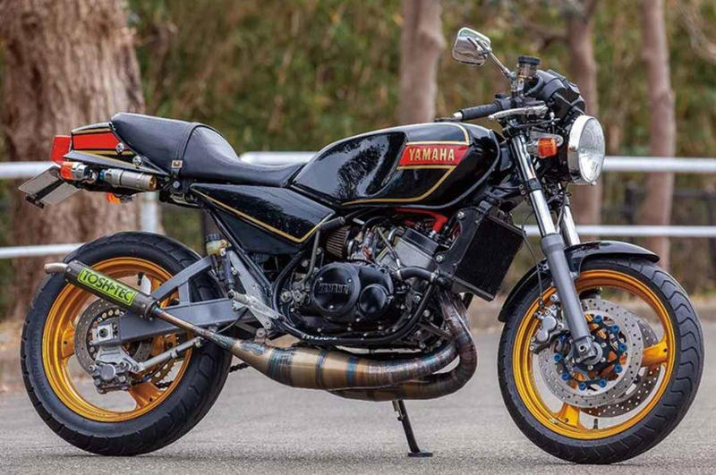 メローズ RZ350（ヤマハ RZ350）今できる手法を盛り込んだレストア&カスタム路線のRZ【Heritage&Legends】