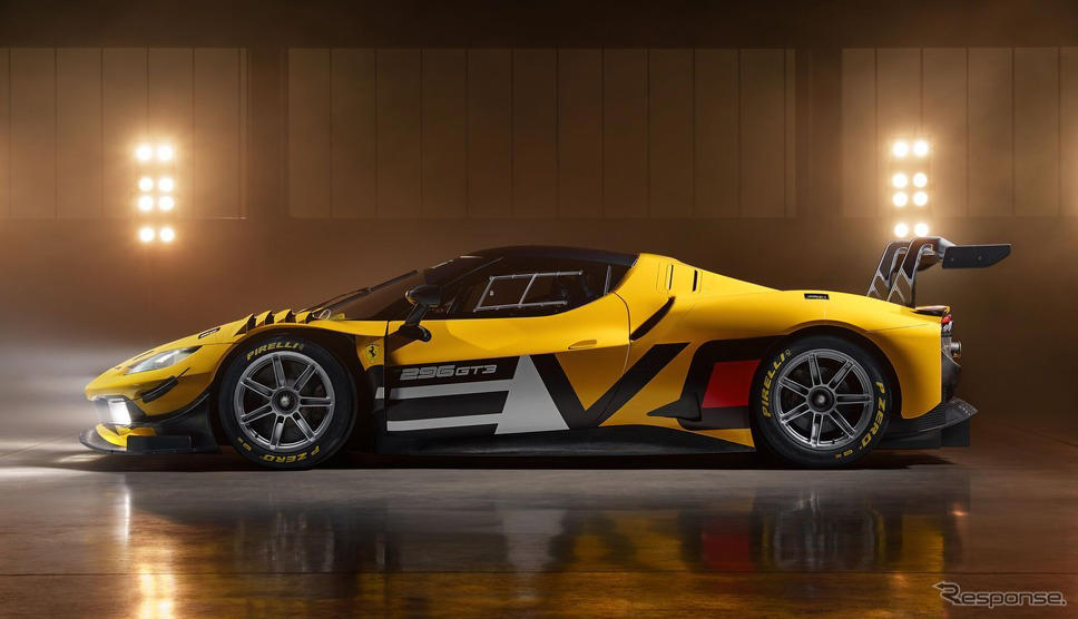 フェラーリ『296 GT3 Evo』登場に「もう無敵じゃ」、デザインにも絶賛の声