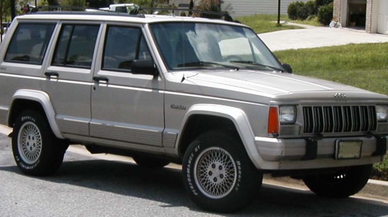 16. Jeep Cherokee XJ