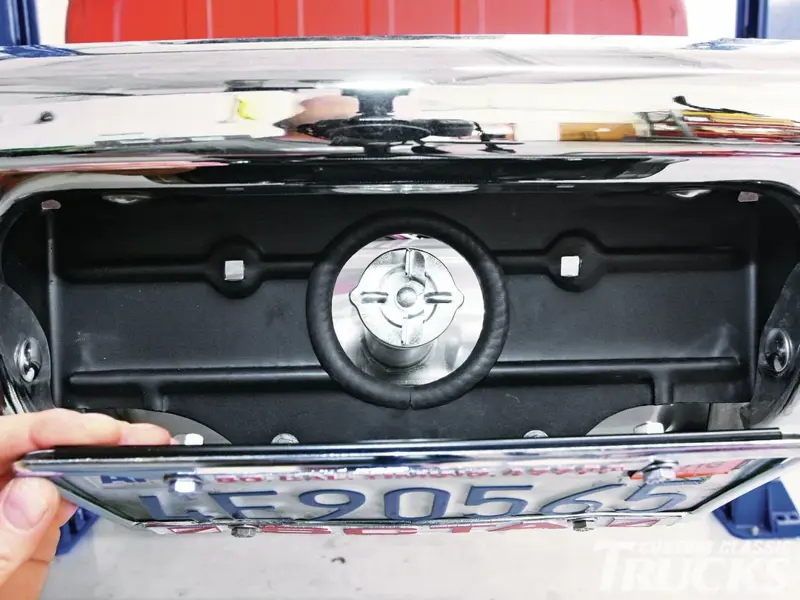 9. Hidden Gas Caps Behind License Plates