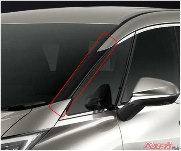 革新的な塗装技術がレクサス LMのピラーに導入！ デザインでも耐久性でも環境面でも優れた型内塗装！