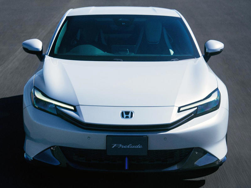 ホンダが新型「プレリュード」をホームページで先行公開。2025年9月に発売予定