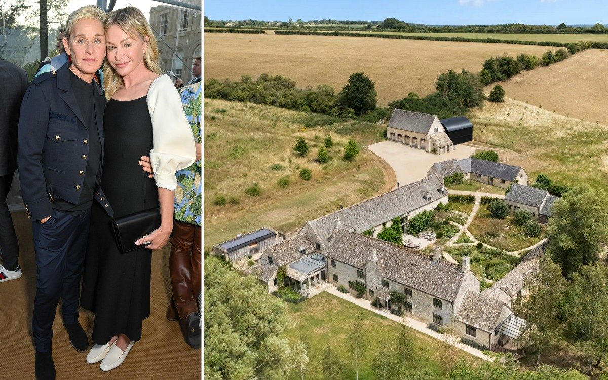 Ellen DeGeneres to sell Cotswolds home for £22.5m