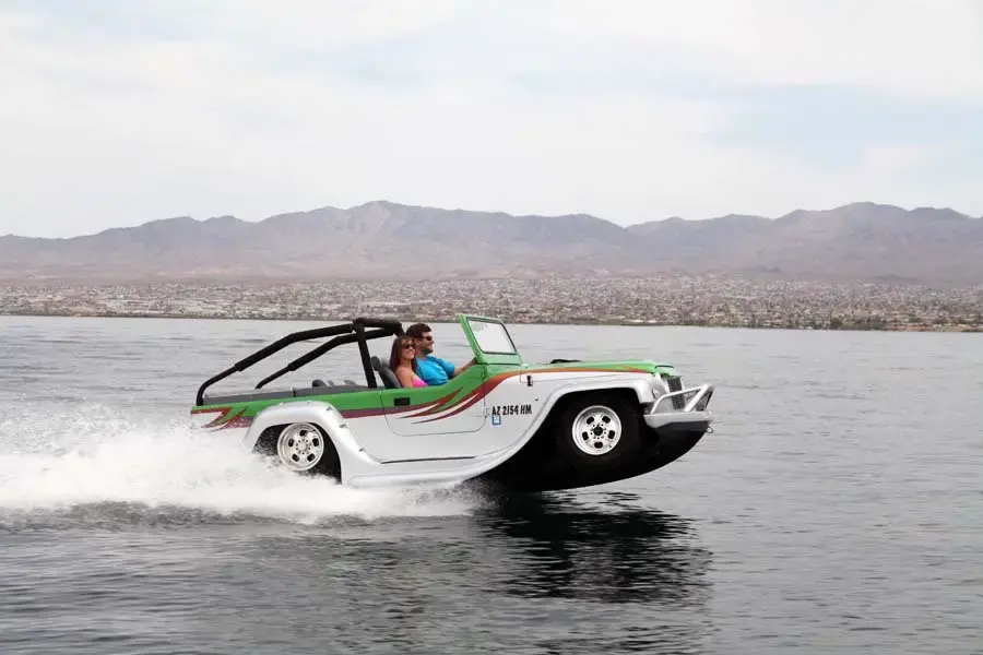 7. Amphibious Cars