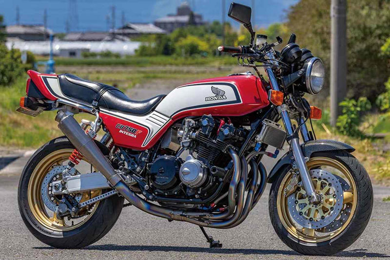 安田商会 CB750F インテグラ（ホンダ CB750F インテグラ）10年前に17インチ化して乗り続けてきた上で新しい試みも【Heritage&Legends】