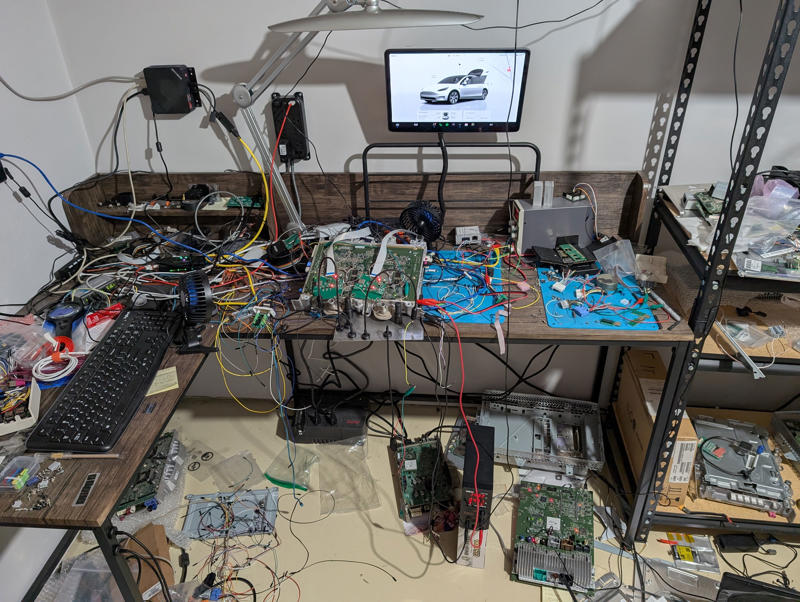 Tesla said it didn’t have key data in a fatal crash. Then a hacker found it.