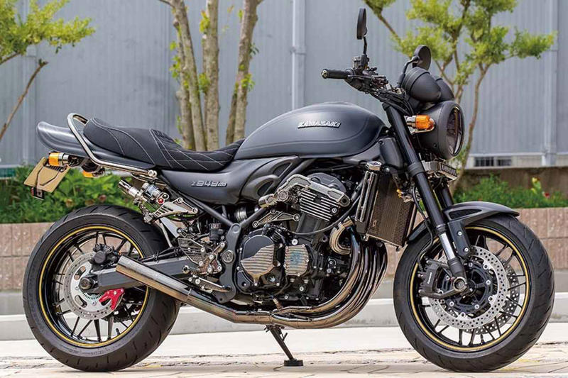 PMC Z900RS（カワサキ Z900RS）類を見ない高級感を作り出す漆黒エディションが充実中【Heritage&Legends】
