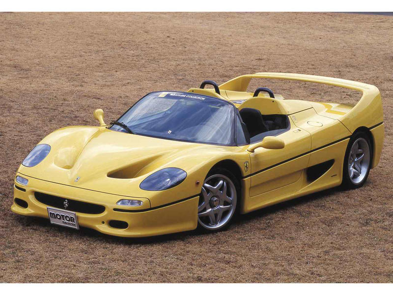 フェラーリ創立50周年記念で登場した「F50」は、正真正銘の「公道を走るF1」だった【スーパーカークロニクル・完全版／033】