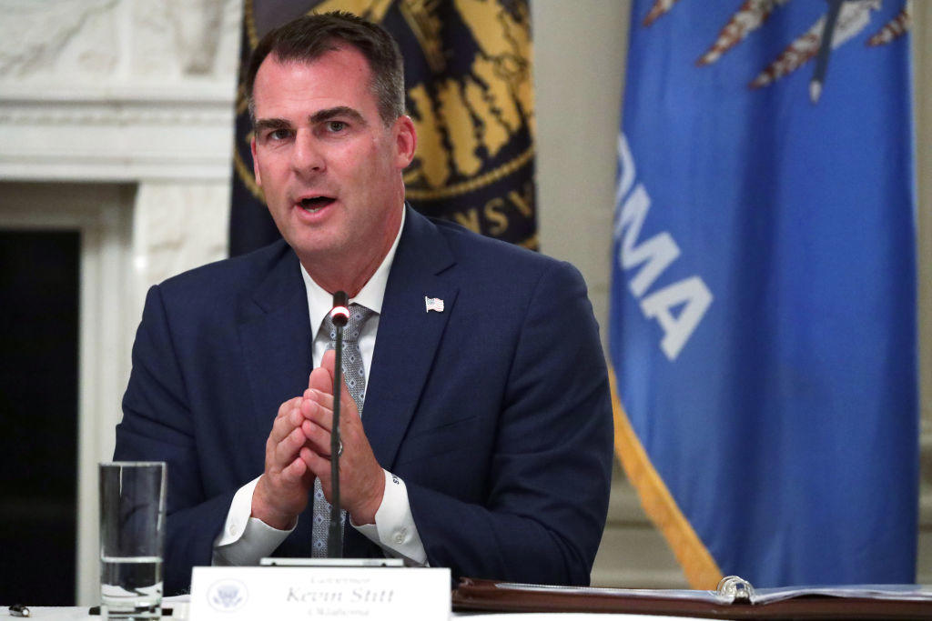Governor Kevin Stitt speaks at White House roundtable