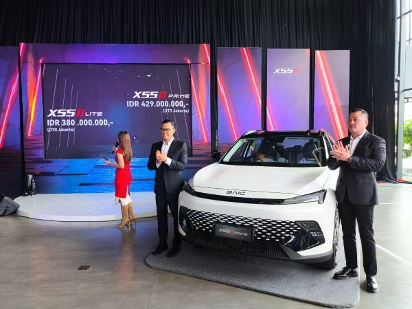 BAIC X55 II Prime dan Lite 2025, Hadir Kembali dengan Harga Lebih Kompetitif