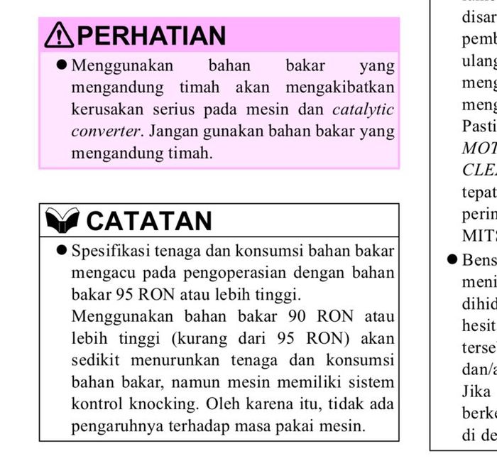 catalytic converter, BBM RON 90, innova zenix, Mitsubishi Destinator, Destinator, Menggunakan Mesin Turbo, Apakah Destinator Aman Diisi BBM RON 90?