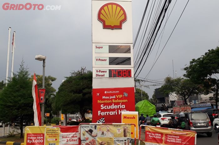 Pantauan di Cibubur sampai Tangerang, SPBU BP dan Shell Cuma Ada Solar