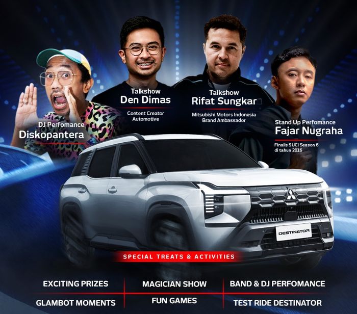 mitsubishi motor krama yudha sales indonesia, dipo star finance, PT Asuransi Tokio Marine Indonesia, Mitsubishi Destinator, Tokio Drive 2025, Acara Kumpul Komunitas Tokio Drive 2025 Bakal Digeler, Kegiatan Seru Disajikan