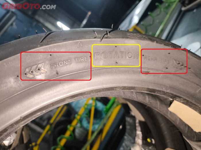 ban motor, alur ban, ban depan, pattern ban, rotasi ban, Awas Bahaya! Ini Efeknya Kalau Pasang Alur Ban Depan Motor Terbalik