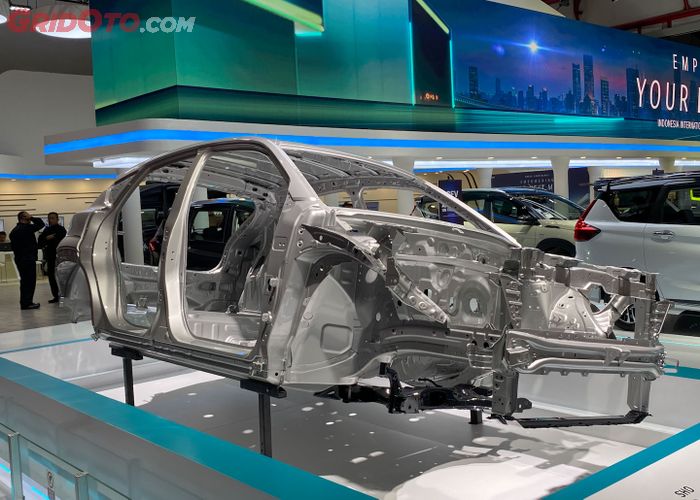 sasis, heartect, Suzuki Fronx, Sasis Heartect, Teknologi Sasis Heartect Suzuki Fronx, Kabin Lega Meski Dimensi Kompak