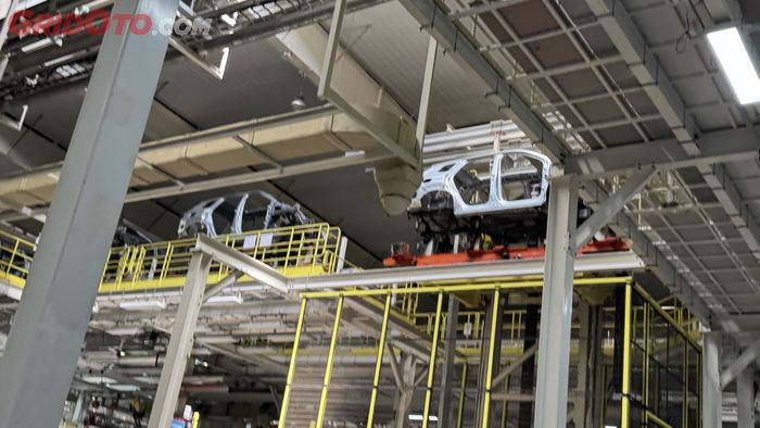 pabrik, produksi, Pabrik Chery, Jaecoo, Main Ke Pabrik Chery, Satu Jam Bisa Jadi Mobil JAECOO Sebanyak Ini