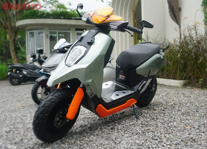 motor custom, honda dream ride project, motor listrik custom, Honda ICON e:, hdrp 2024, kontes modifikasi honda, Menentang Takdir, Honda ICON e: Lahir Kembali Jadi Motor Petualang di Tangan Builder HDRP